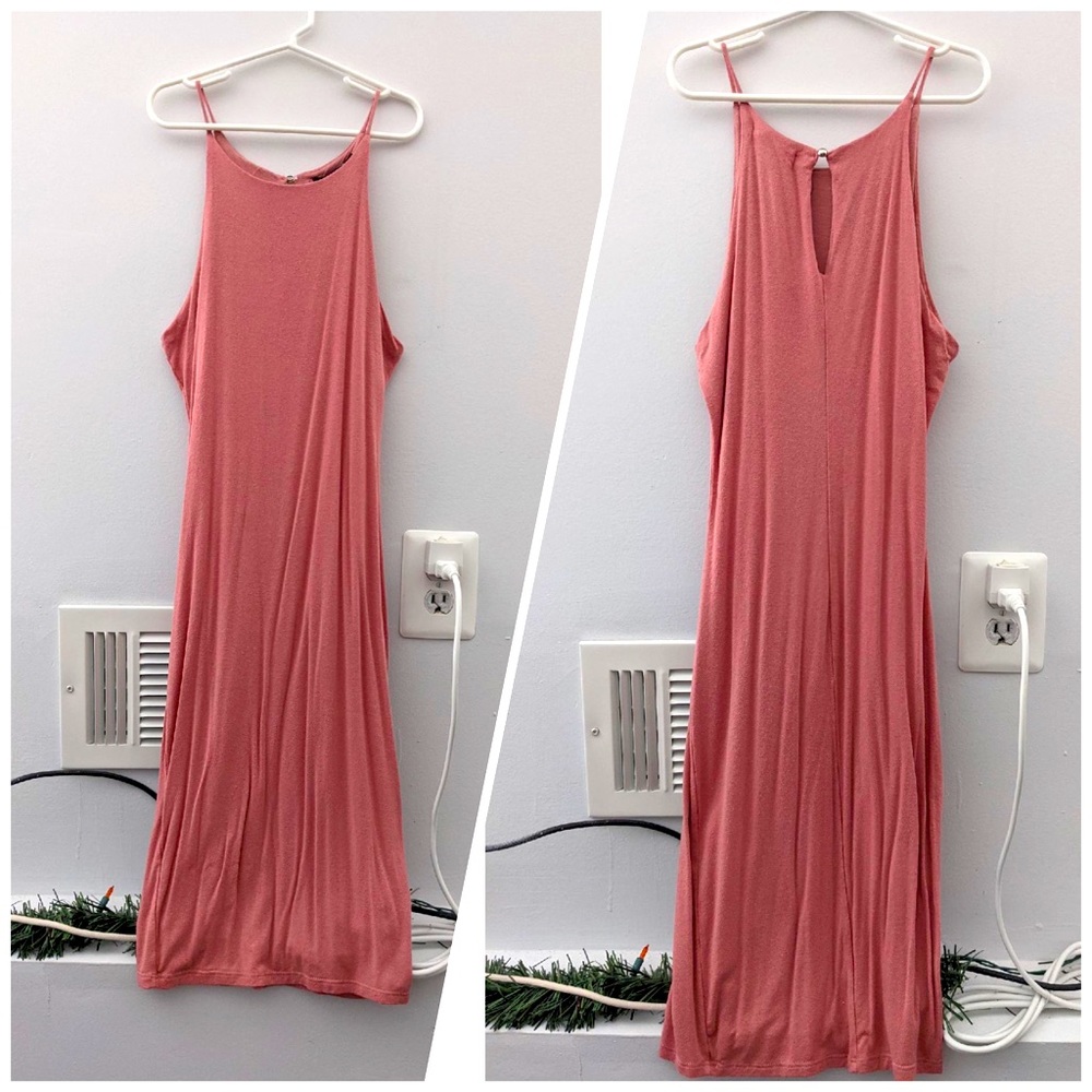 Salmon dress